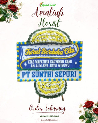 Papan Bunga Duka di Kadu Sirung