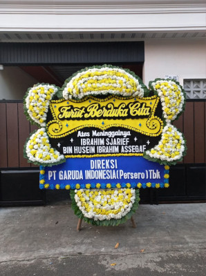 Papan Bunga Duka di Kadu Sirung