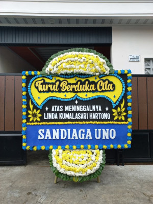 Papan Bunga Duka di Kadu Sirung